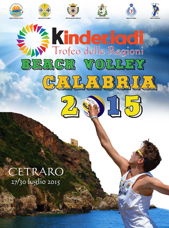 Beach Volley a Cetraro al via le Kinderiadi 2015. Tra i supporter il Centro Velico Lampetia